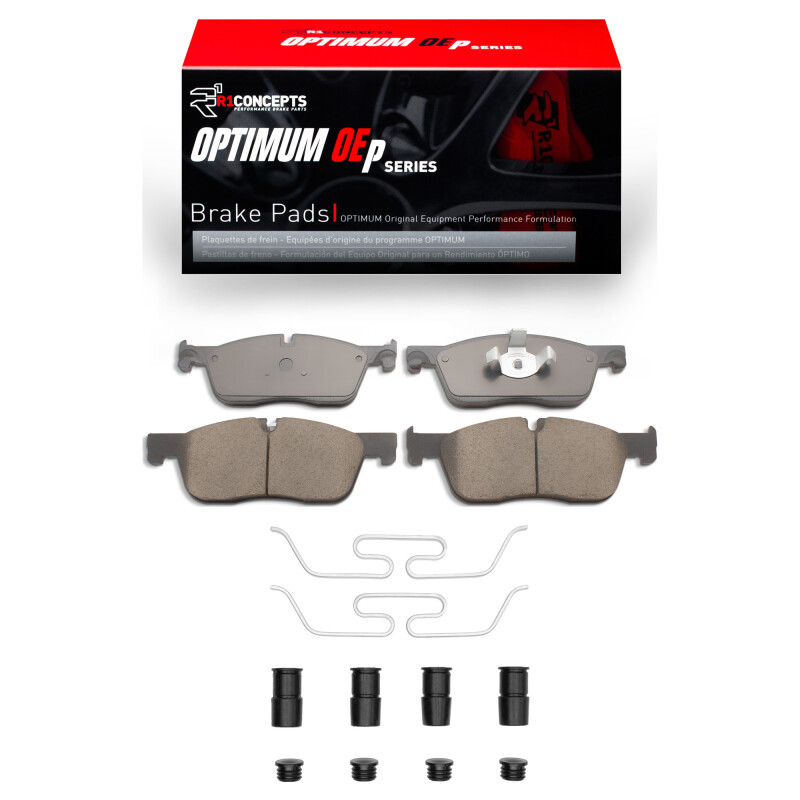 Jaguar E-Pace Brake Pads - Front - R1 Concepts - Optimum OE Pads - `15-`19
